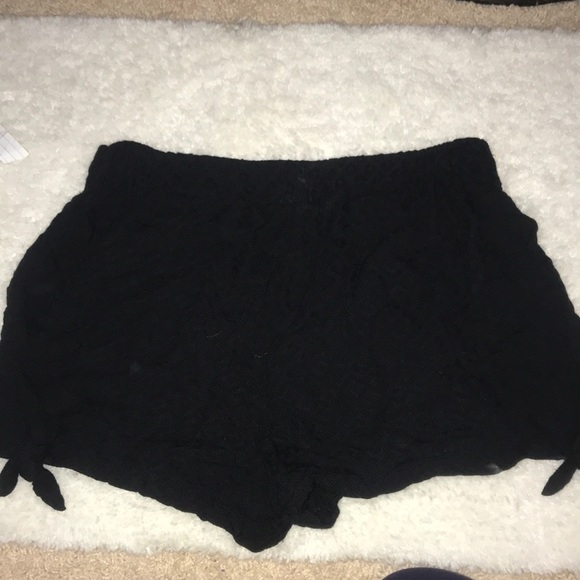 Black free people flowy shorts - Picture 4 of 4